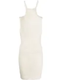 Isa Boulder Map crochet minidress - White