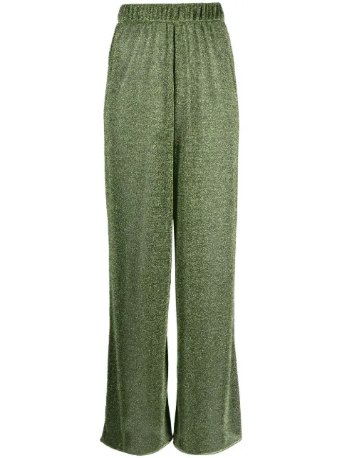 Oséree pantalones con detalle de lurex