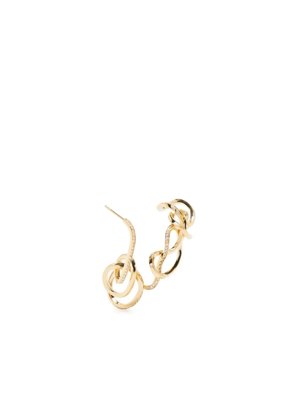 

Completedworks crystal-embellished gold-plated earrings