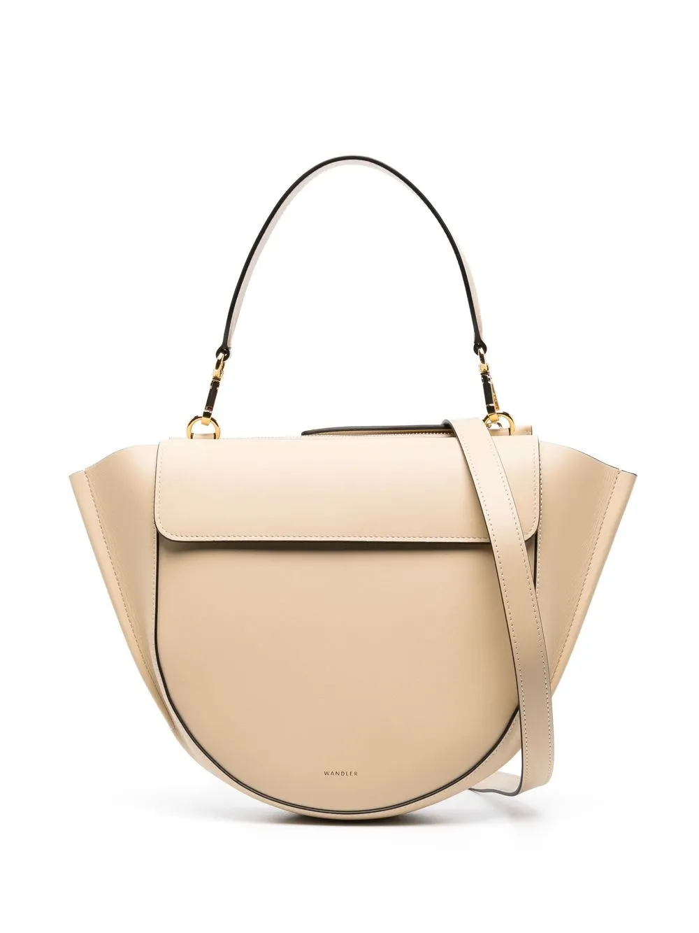 

Wandler Horten leather shoulder bag - Neutrals