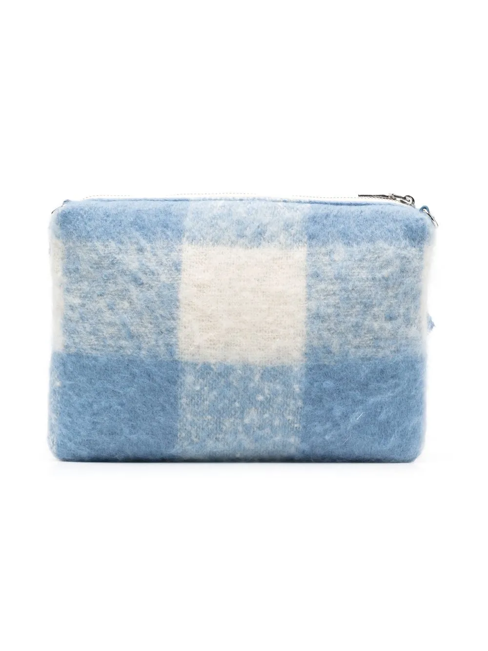 

MC2 Saint Barth Kids Parisienne blanket clutch bag - Blue