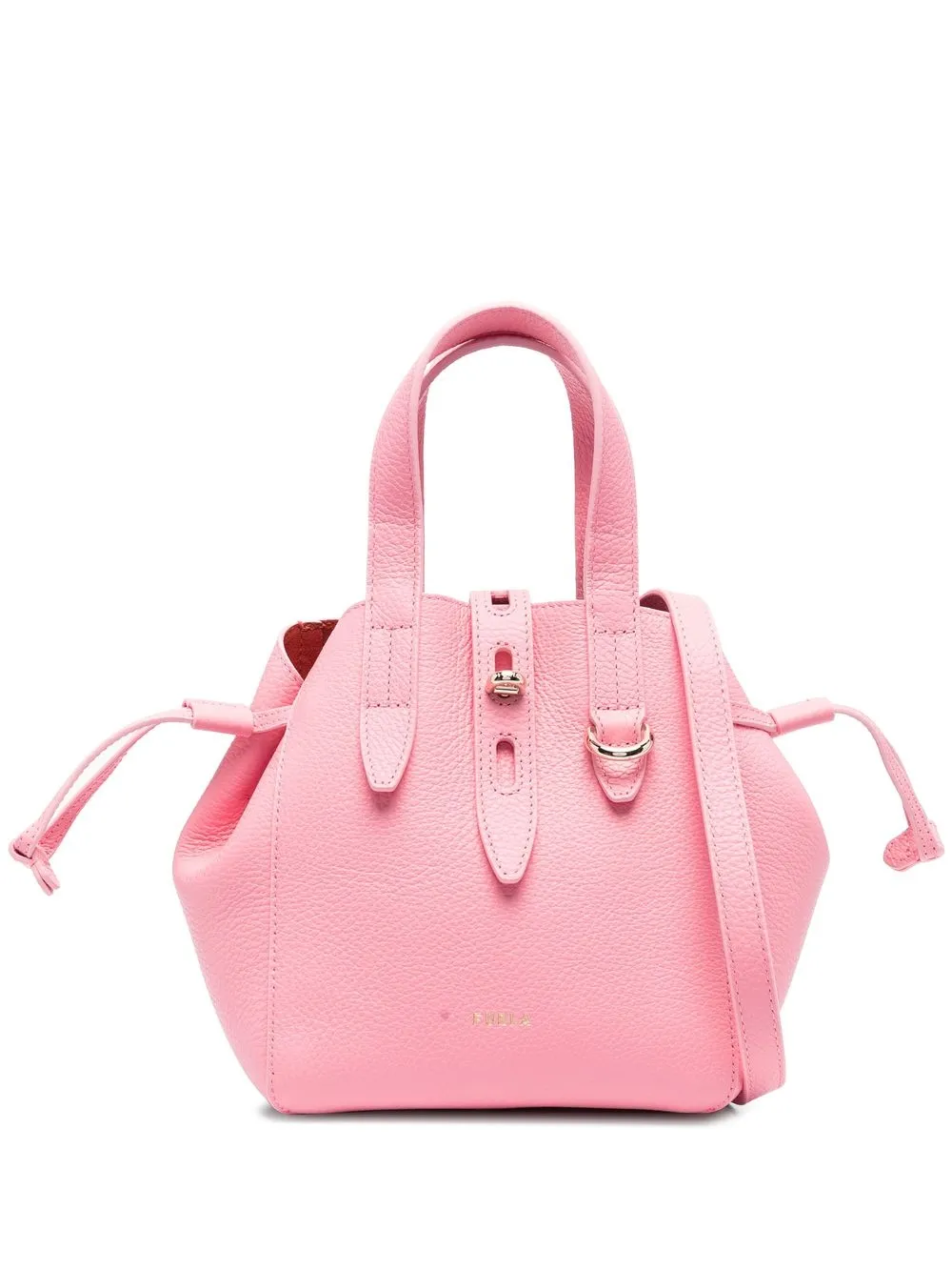 

Furla Net leather tote bag - Pink