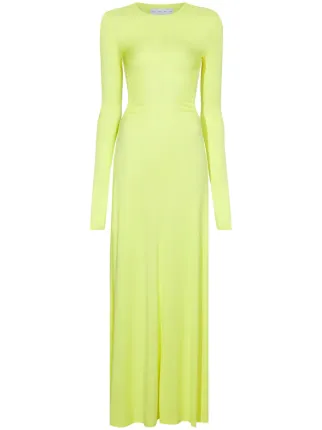 Proenza Schouler White Label open-back Jersey Maxi Dress | Green | FARFETCH Proenza Schouler White Label open-back Jersey Maxi Dress | Green | FARFETCH