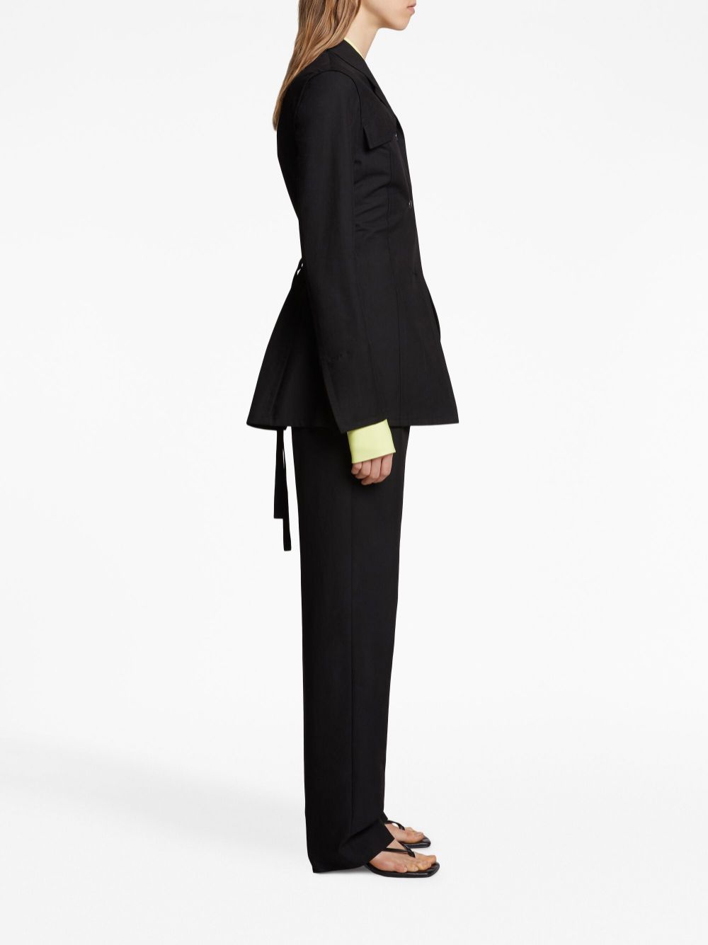 Proenza Schouler White Label notched-lapels button-down blazer Women