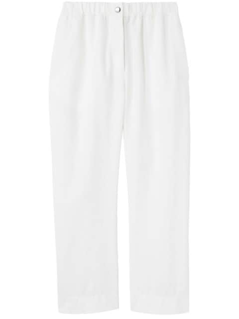 Proenza Schouler White Label straight-leg cotton-blend trousers