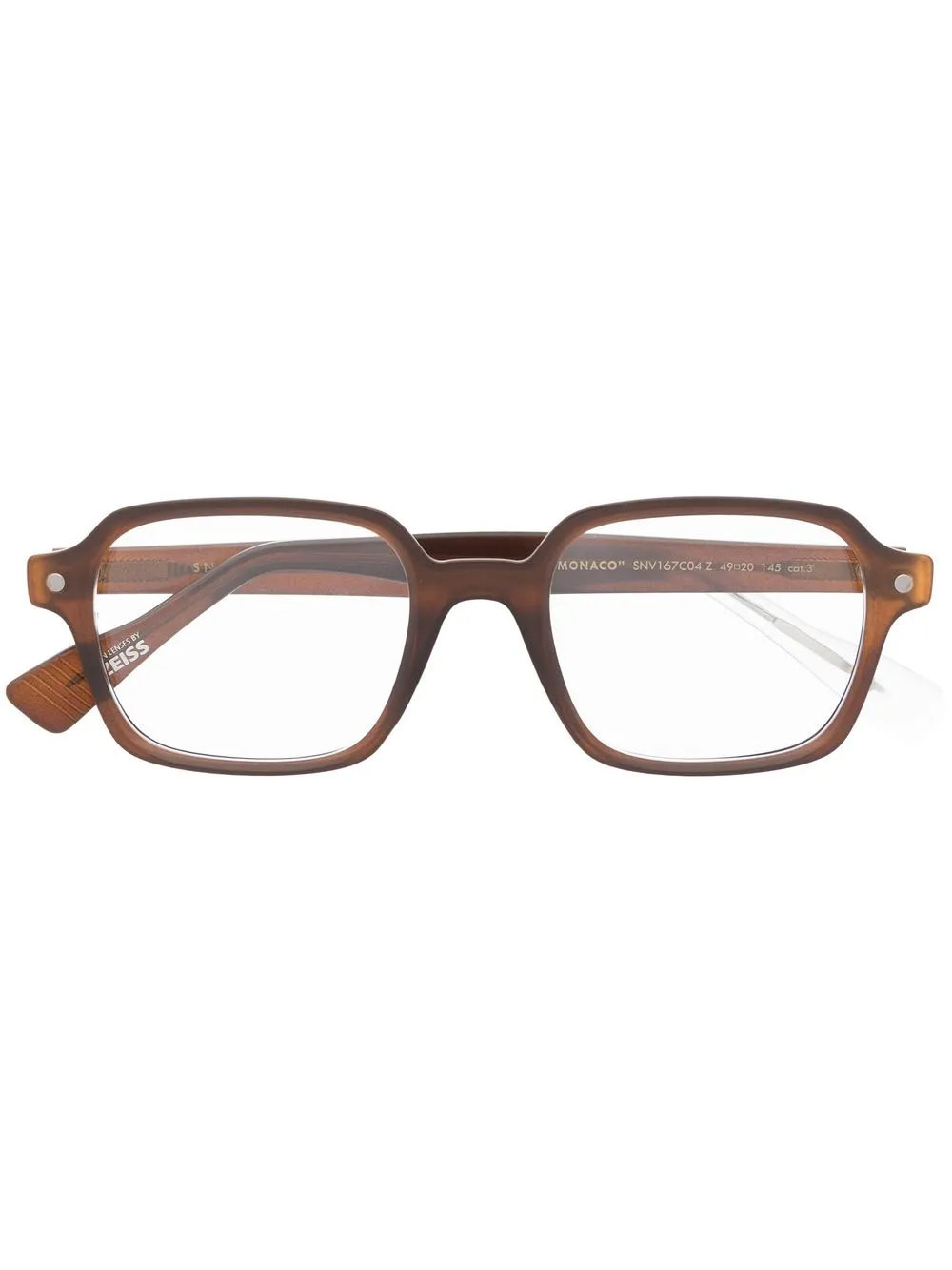 

Snob square-frame glasses - Black