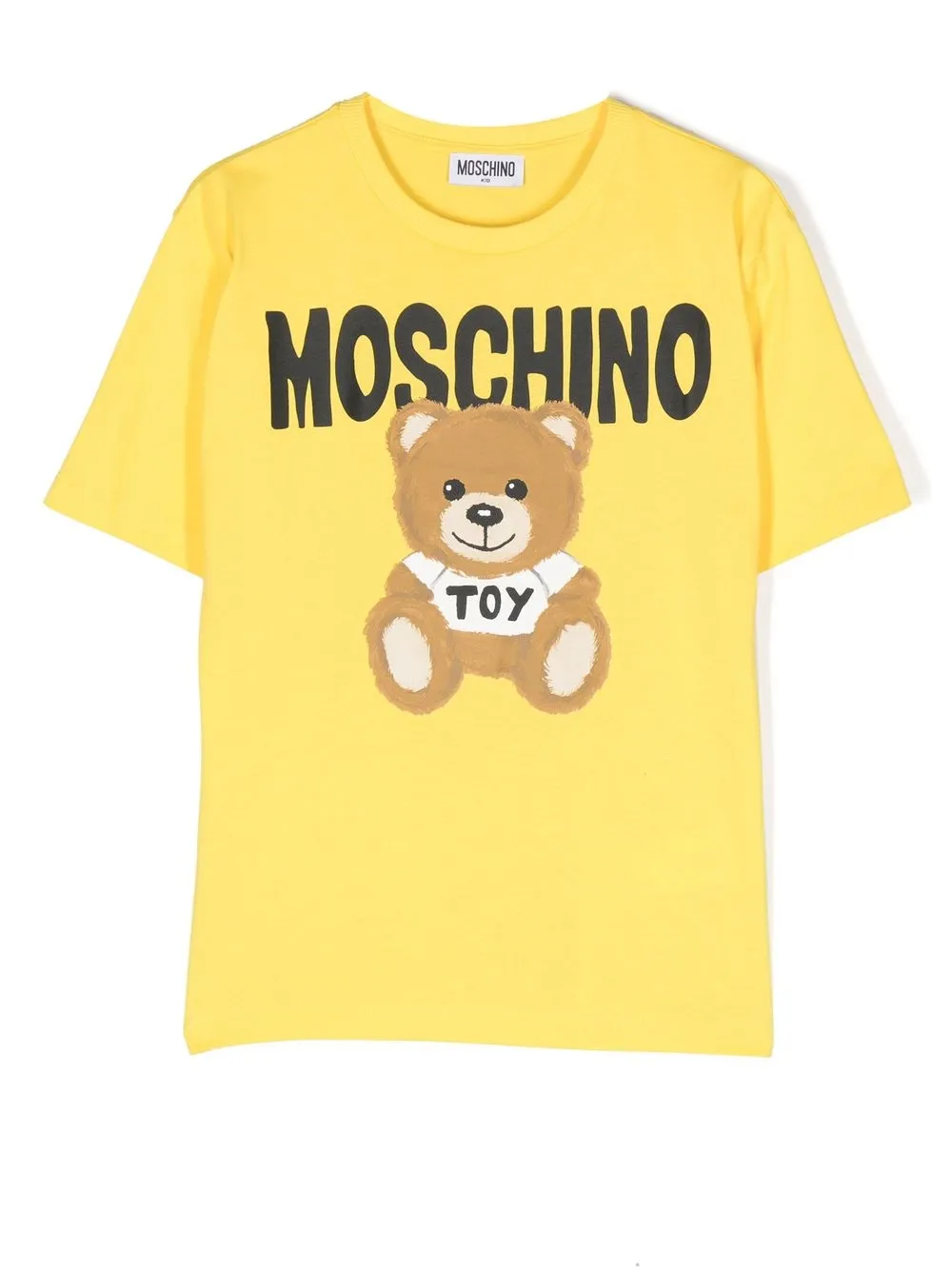 

Moschino Kids playera con motivo Leo Teddy - Amarillo