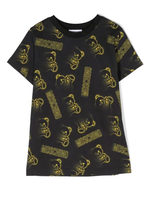 Moschino Kids teddy-print T-shirt