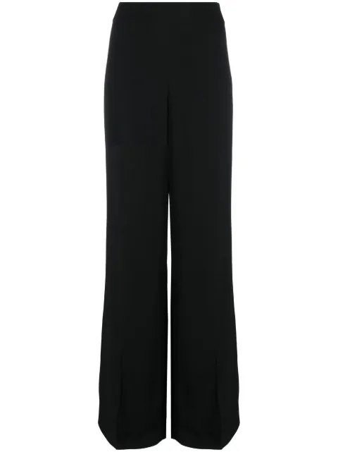 Stella McCartney pantalones acampanados con tiro alto