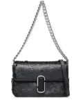 Marc Jacobs The Sequin J Marc shoulder bag - Black