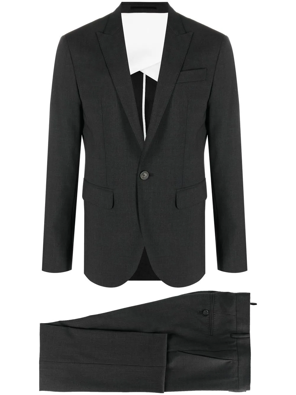 Dsquared2 Single-breasted Suit In Grey