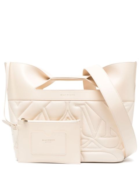 Alexander McQueen The Bow quilted tote bag Women