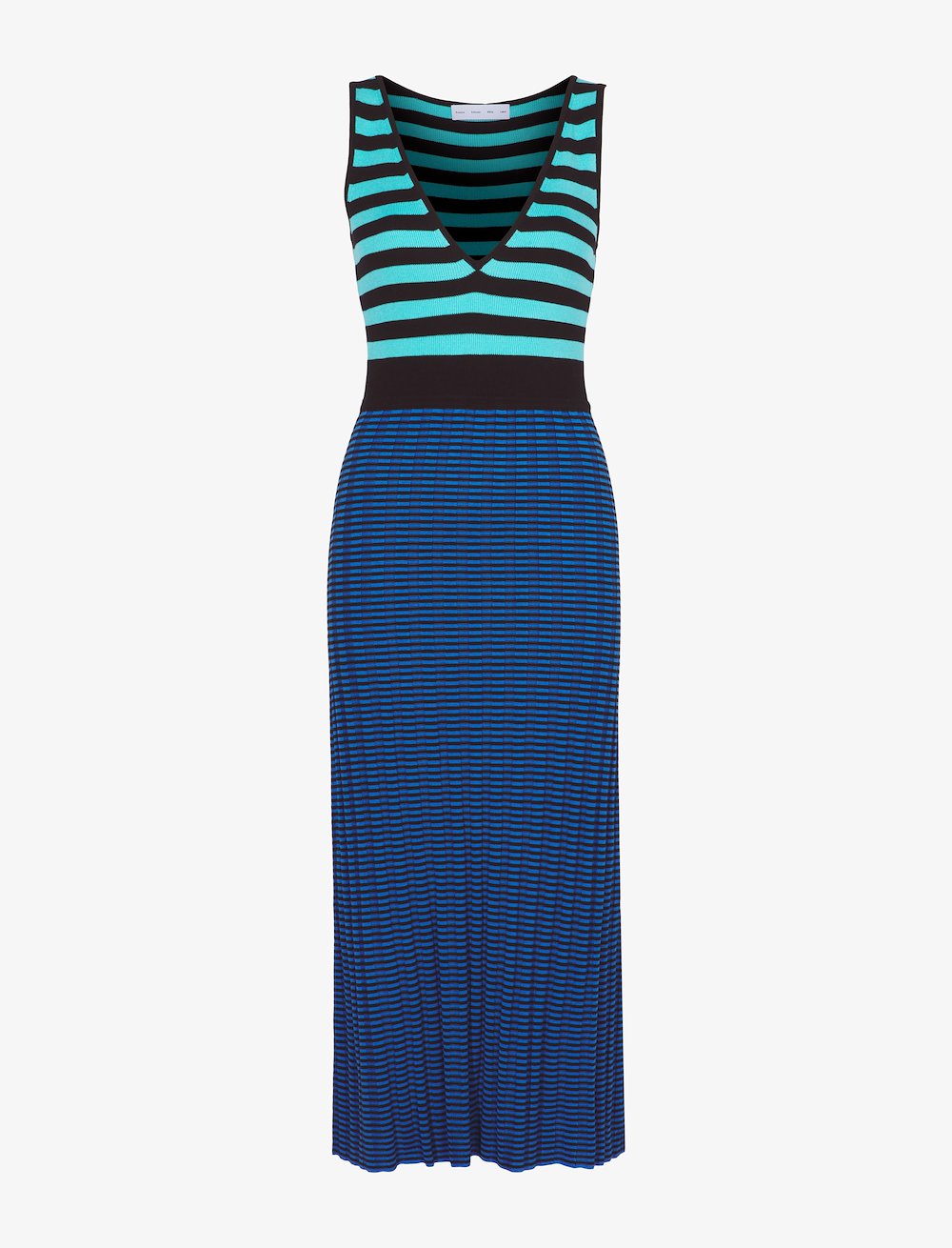 Slinky Stripe Tank Top Dress