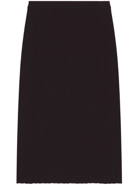Proenza Schouler White Label ribbed-knit midi skirt
