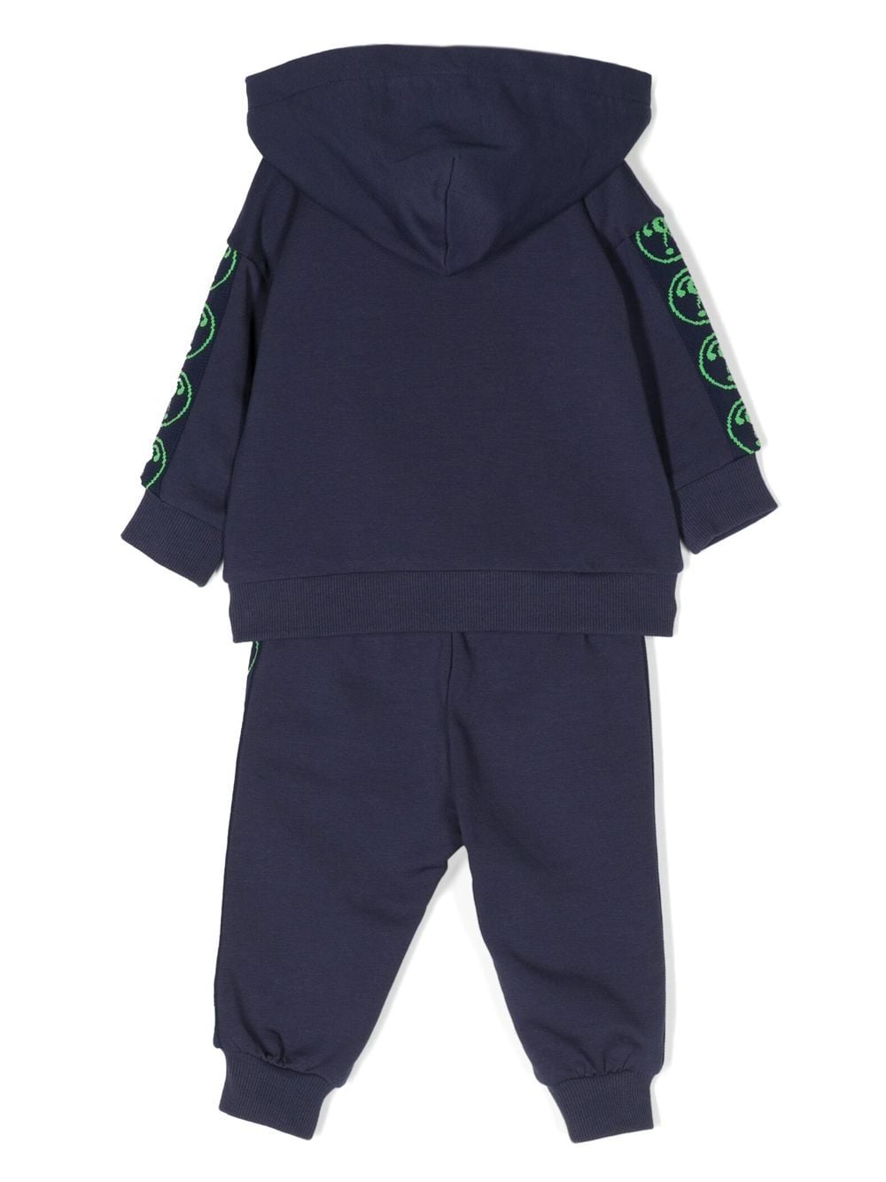 Moschino Kids Trainingspak met logoprint - Blauw