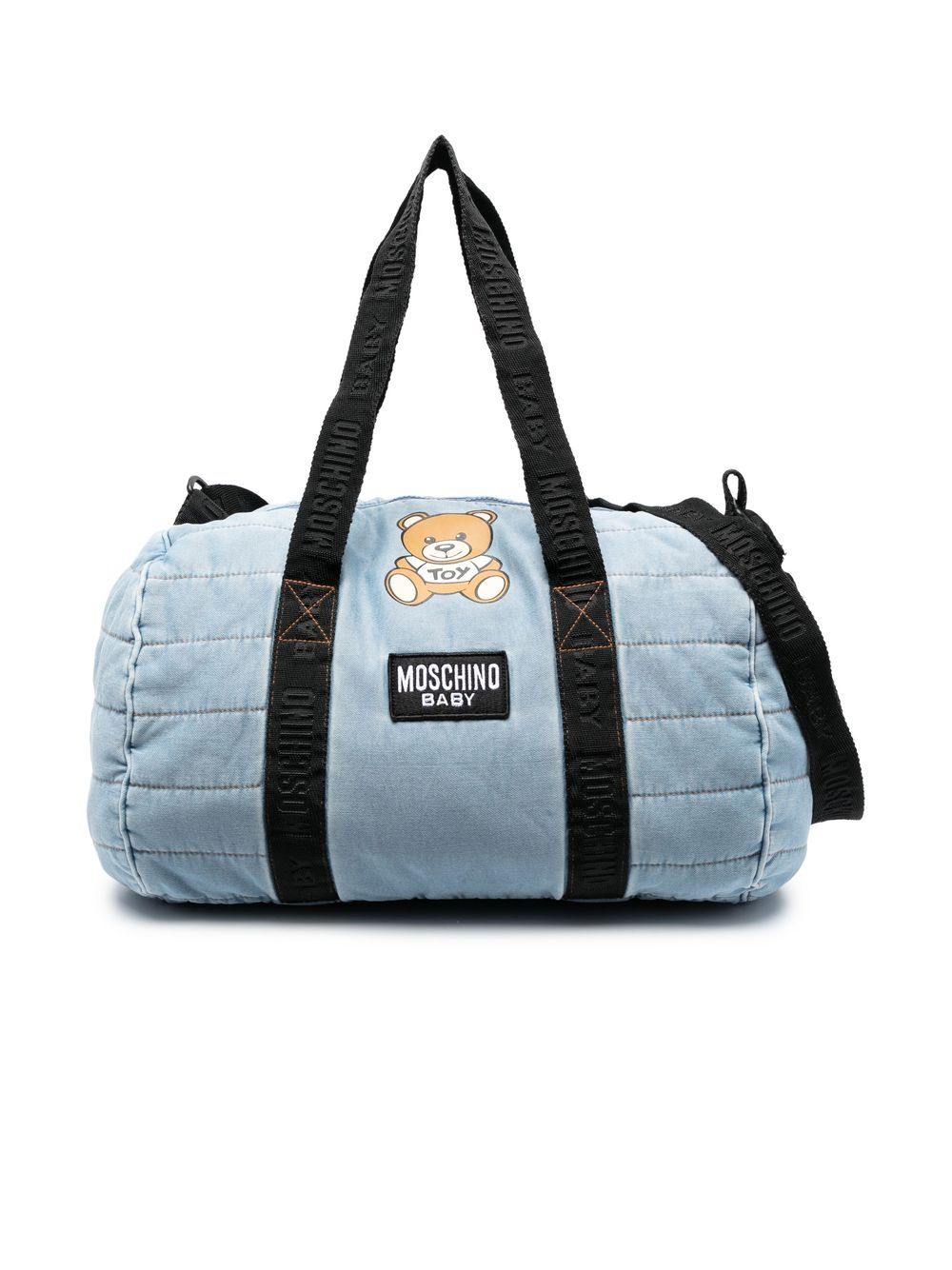 

Moschino Kids Teddy Bear-print changing bag - Blue