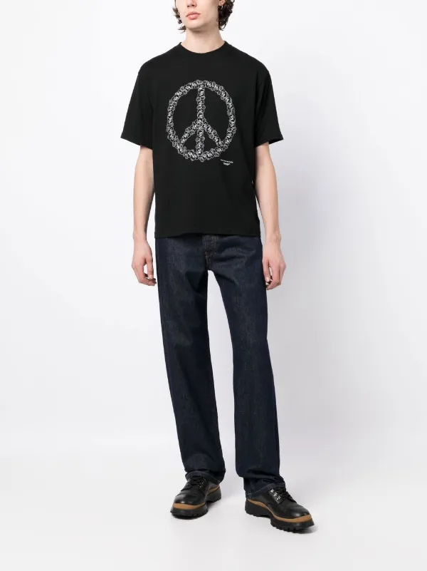 Undercover ピースサイン Tシャツ | ブラック | FARFETCH JP