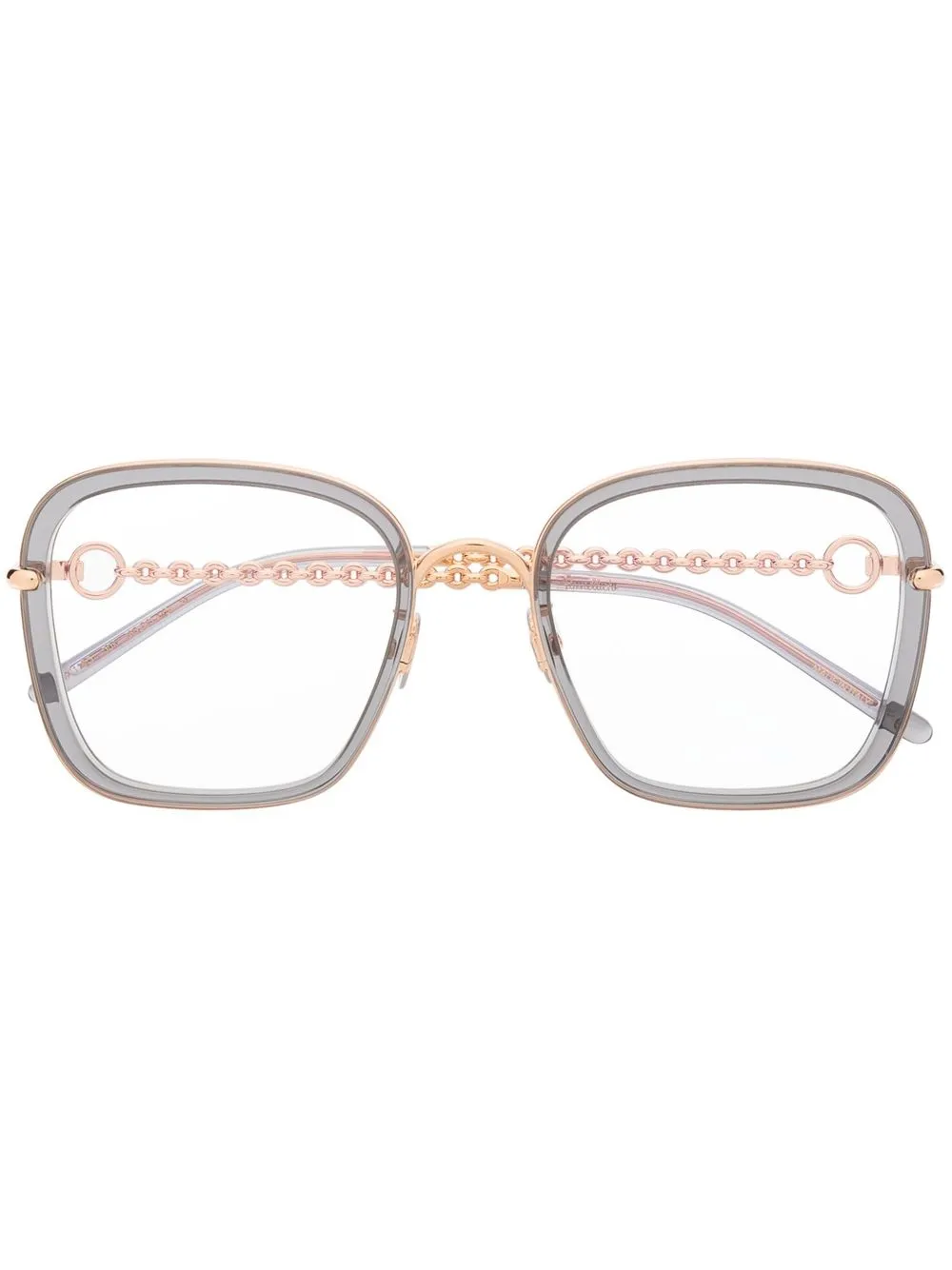

Pomellato Eyewear butterfly-frame glasses - Gold