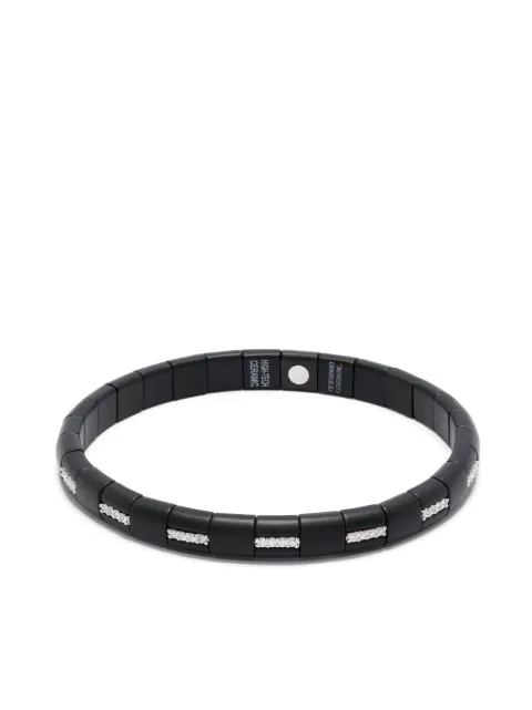 Roberto Demeglio 18kt white gold Pura diamond and ceramic bracelet