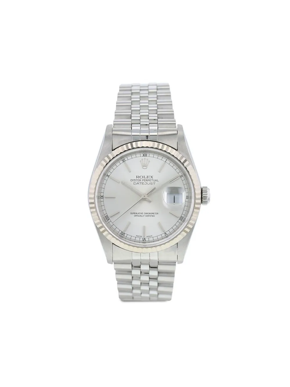 

Rolex 2000 pre-owned Datejust 36mm - Silver