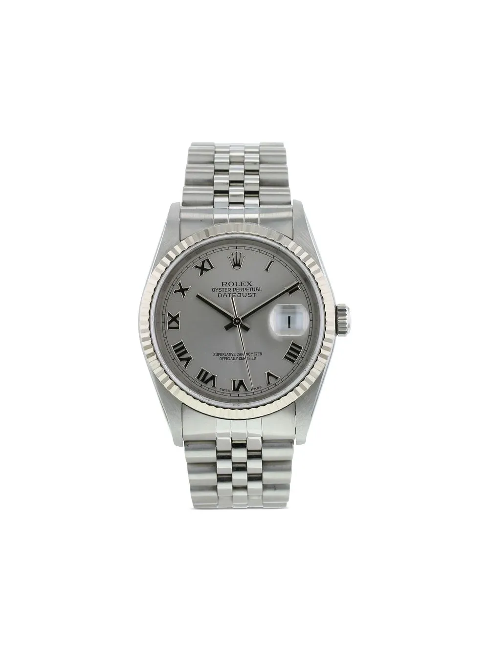 

Rolex 2002 pre-owned Datejust 36mm - Silver