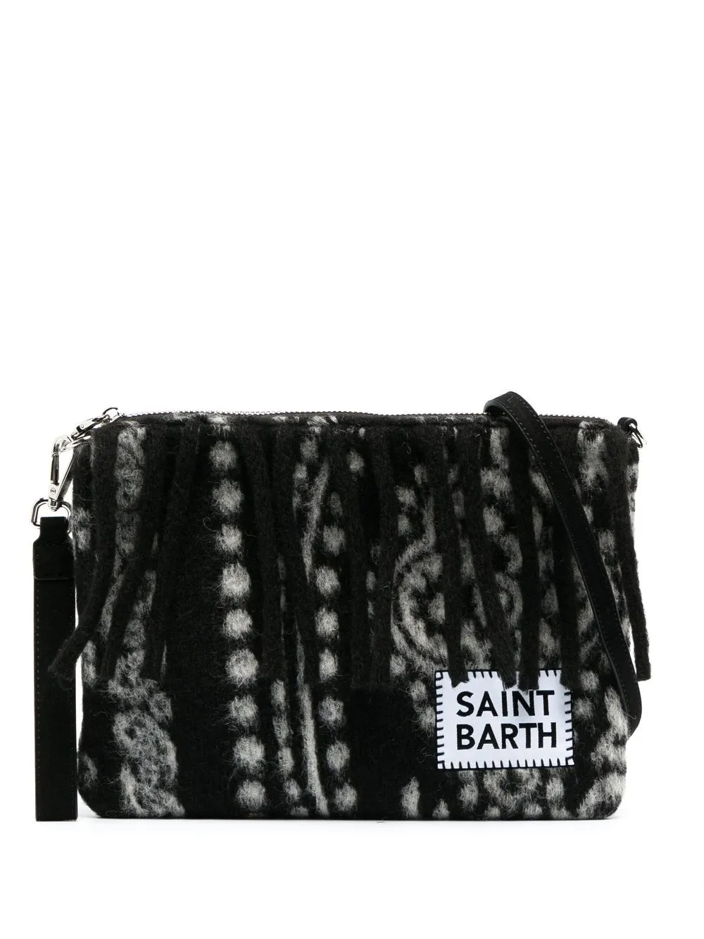 

MC2 Saint Barth Parisienne Planet clutch bag - Black