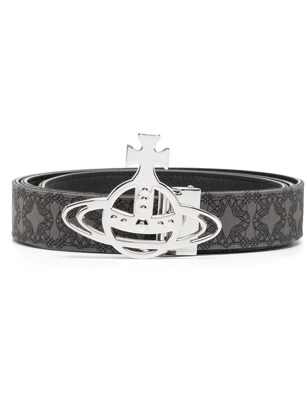 

Vivienne Westwood Line Orb reversible 30mm belt - Black