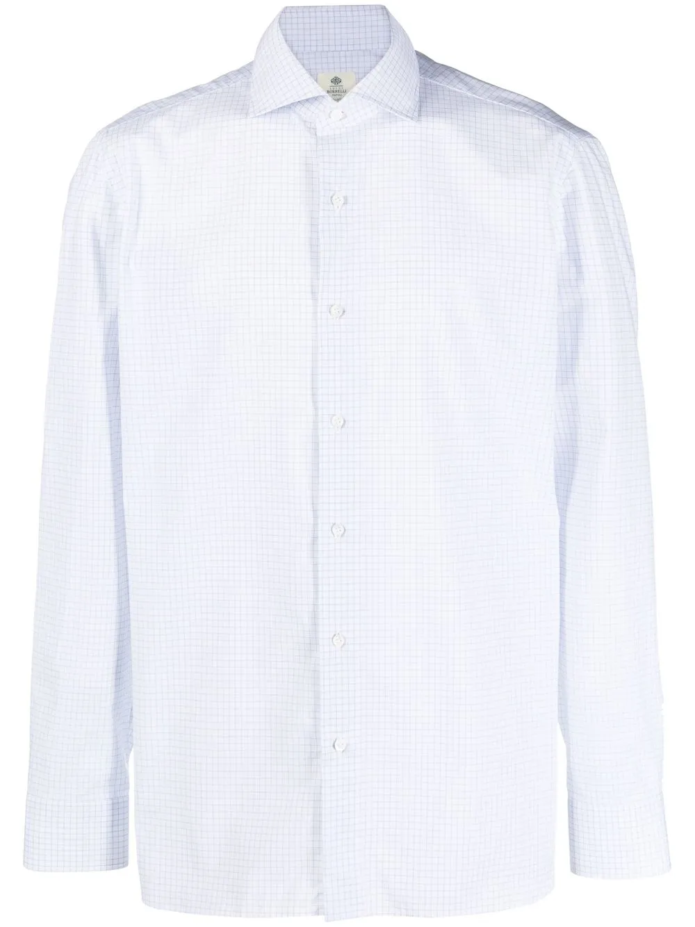 

Borrelli cotton long-sleeve shirt - White