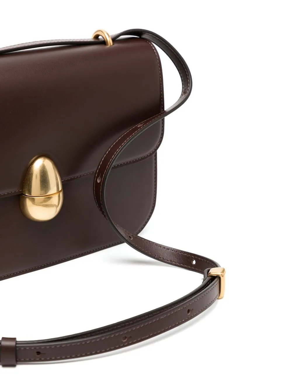 NEOUS Phoenix Leather Shoulder Bag Brown FARFETCH