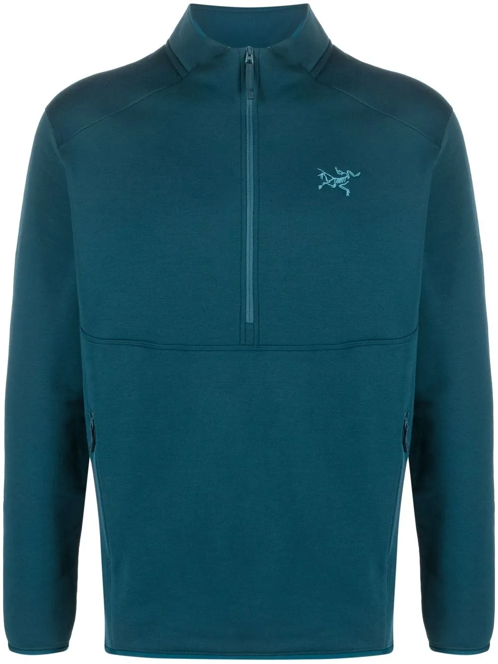 

Arc'teryx half-zip long-sleeved sweatshirt - Blue