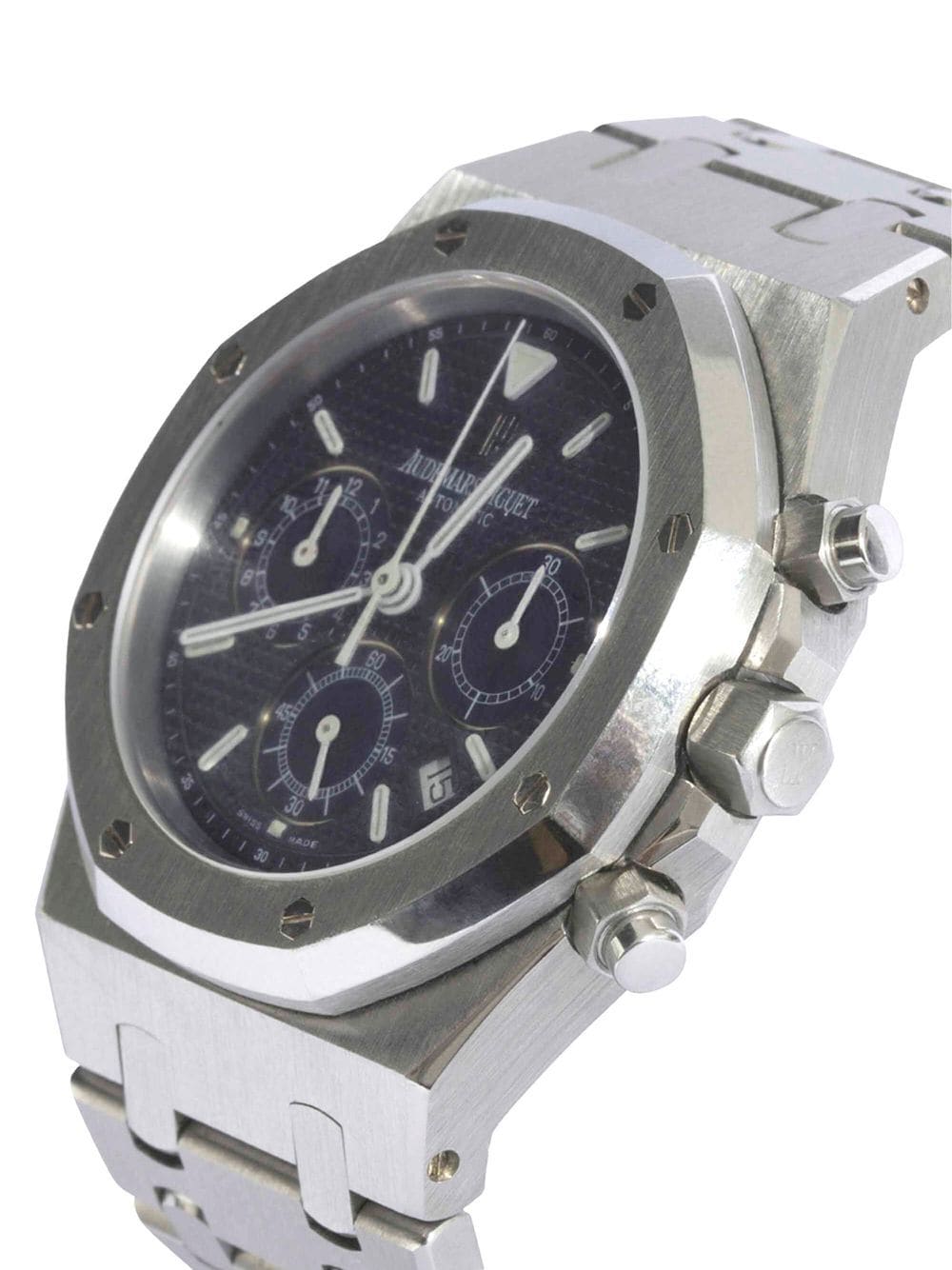 Audemars Piguet Pre-owned Royal Oak Chronograph horloge - Blauw