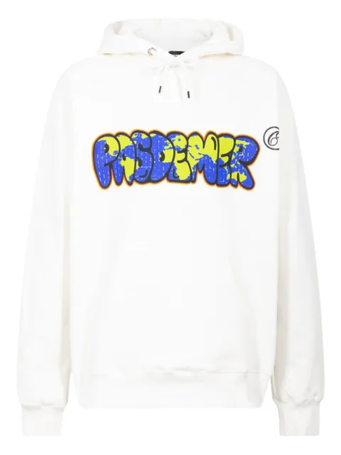 Pas de Mer Life Is Rubbish graphic-print hoodie