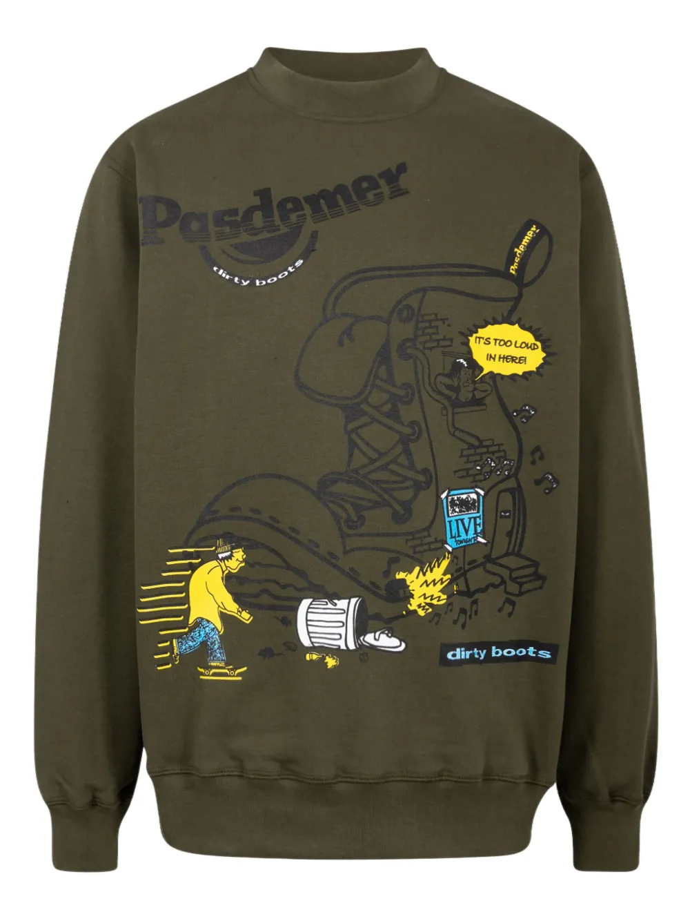 Dirty Boots cotton sweatshirt