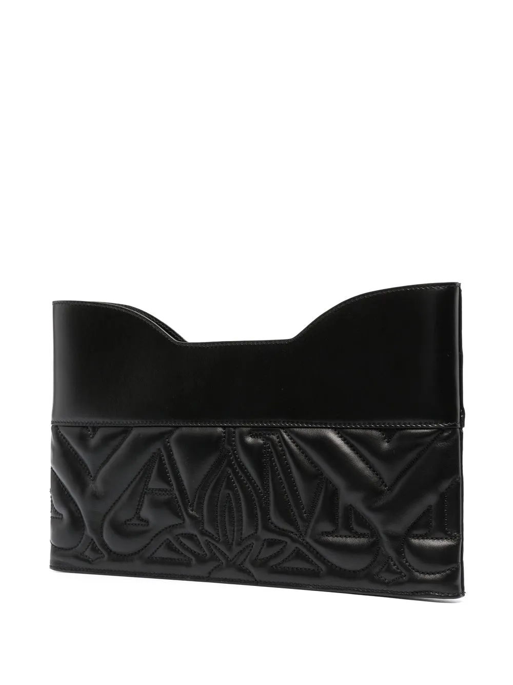 Alexander McQueen Quilted Leather Clutch Bag Farfetch