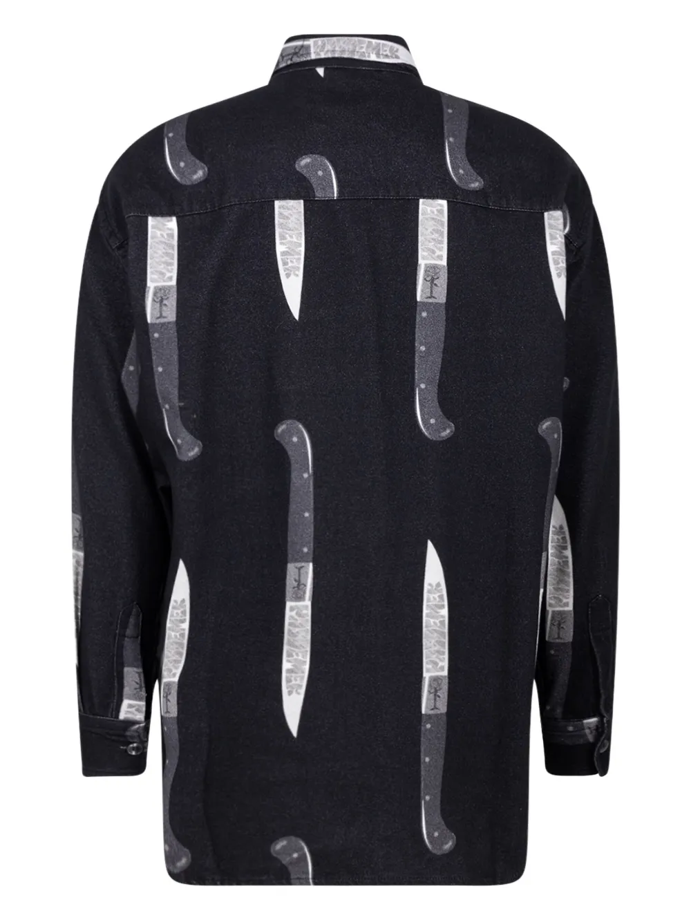 Pas de Mer Knives overhemd - Zwart