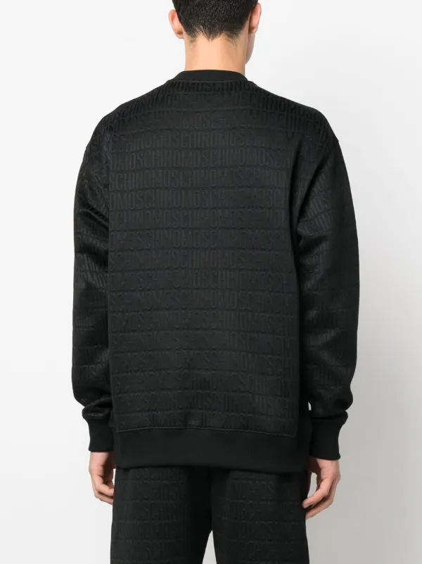 Moschino Jacquard Logo Jumper - Farfetch