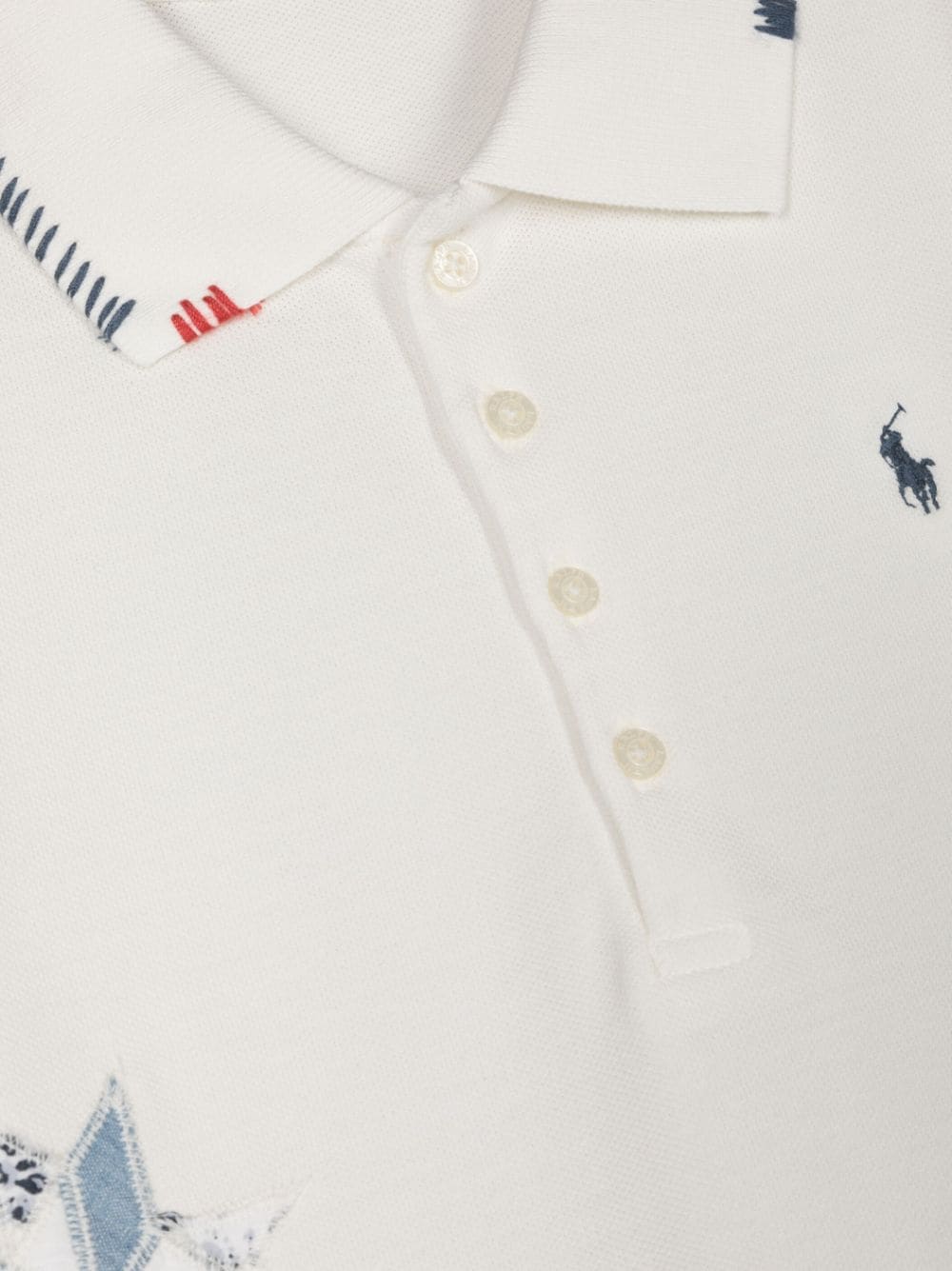 Ralph Lauren Kids Rip Repair-Knit Patchwork Polo Shirt - Farfetch