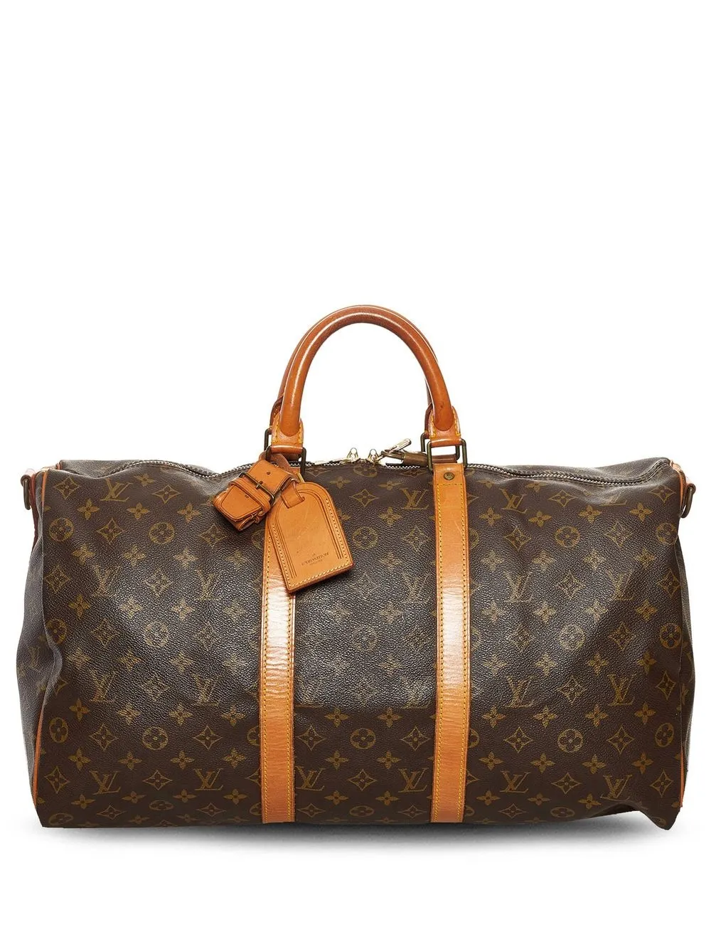

Louis Vuitton 1988 pre-owned Monogram Keepall Bandouliere travel bag - Brown