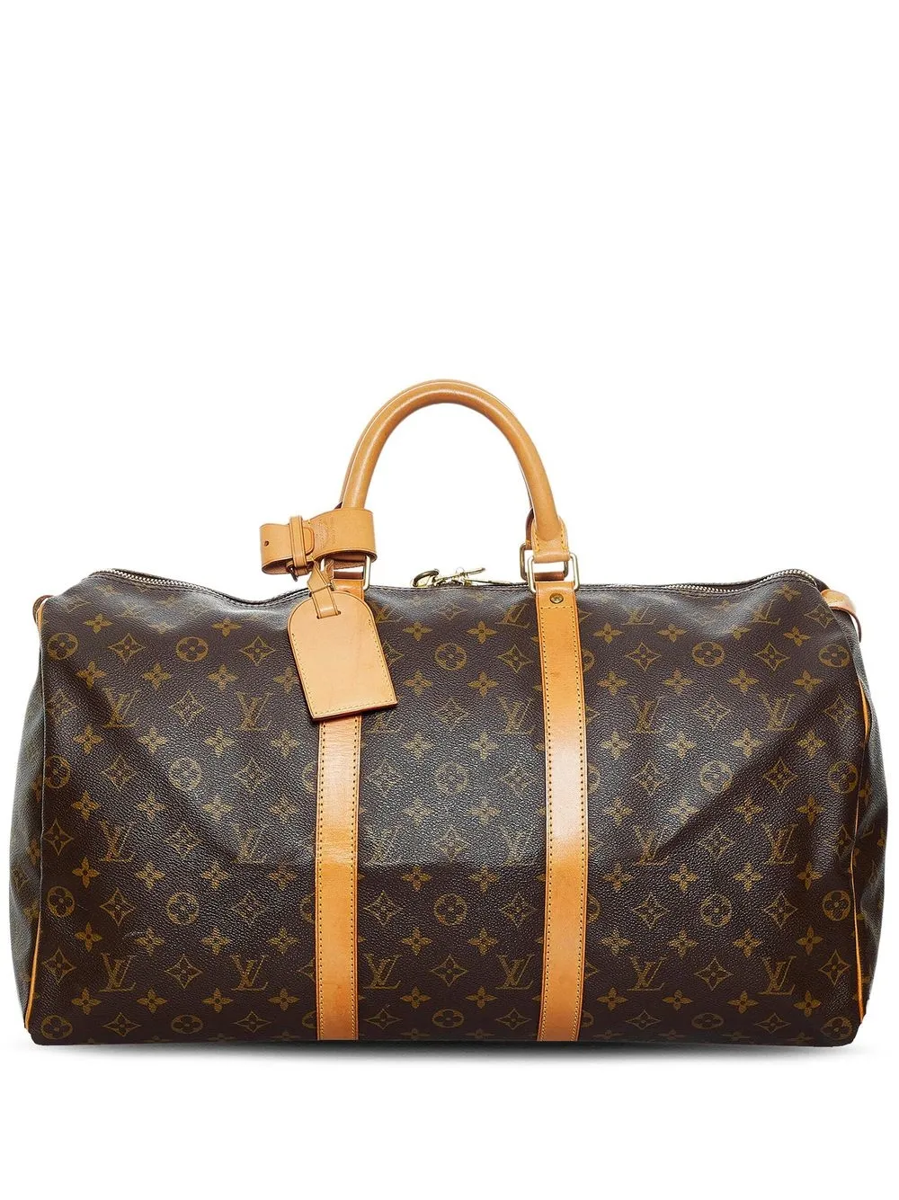 

Louis Vuitton 1997 pre-owned Monogram Keepall 50 travel bag - Brown