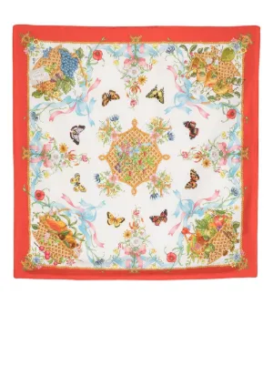 Gucci best sale butterfly scarf