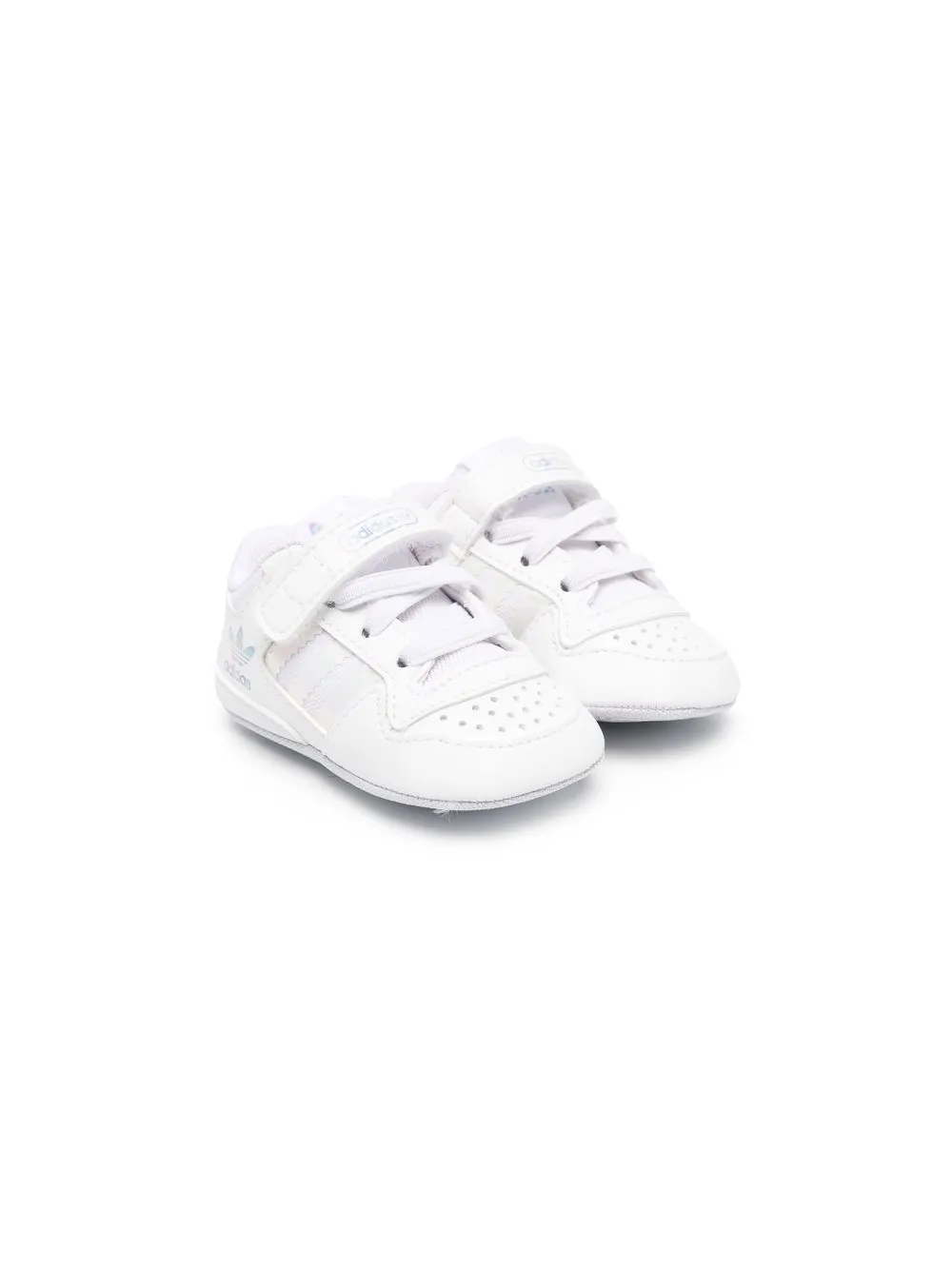 

adidas Kids Trefoil-logo low-top sneakers - White