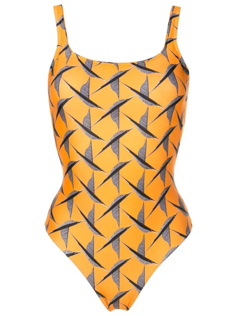 Lygia & Nanny Hapuna bird-print swimsuit