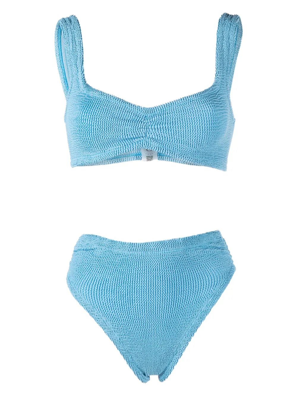 Hunza G Taylor Twopiece Bikini Set In Blue ModeSens