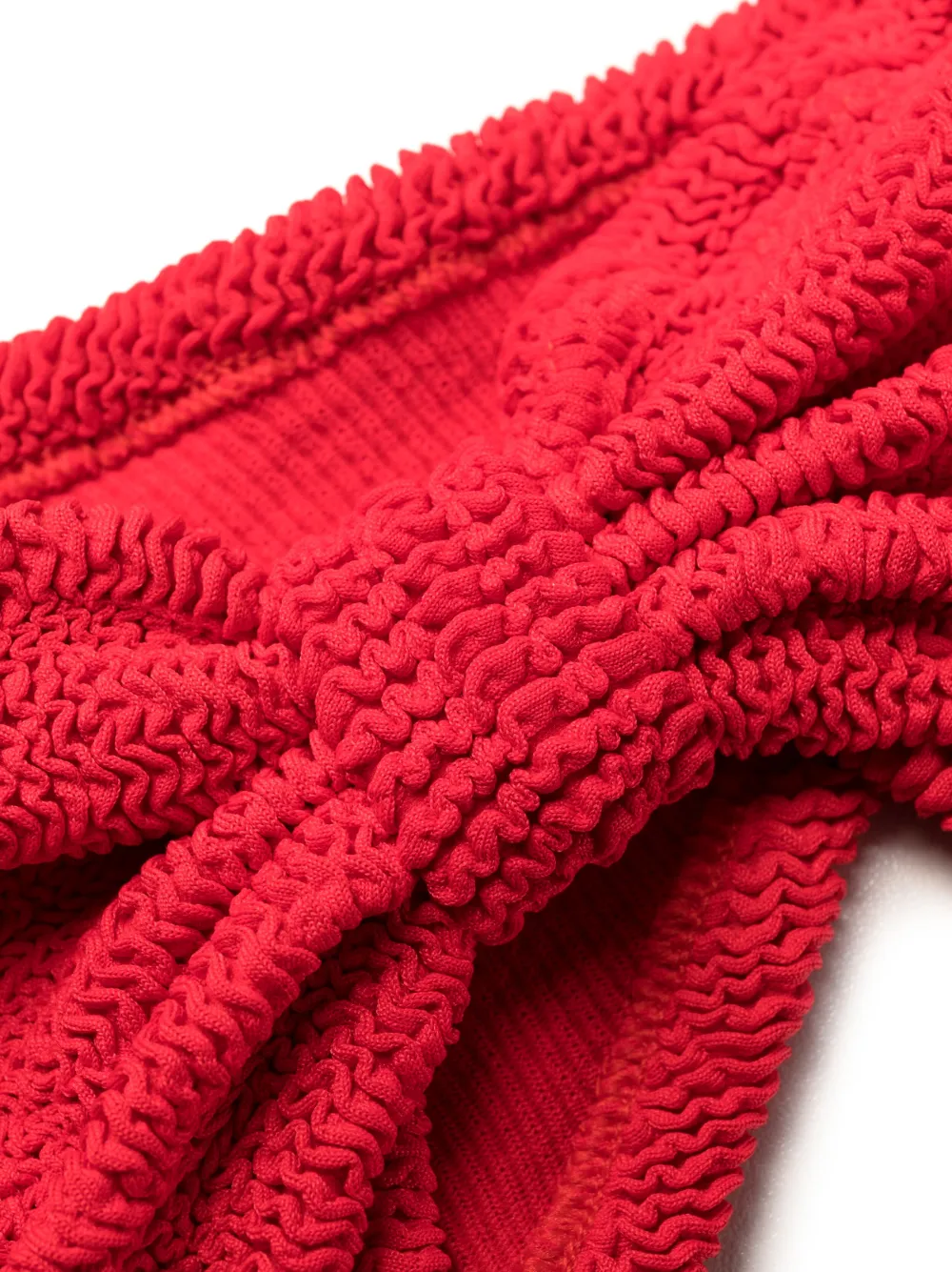 Hunza G Ruby Stretch-design Bikini Set In Rot
