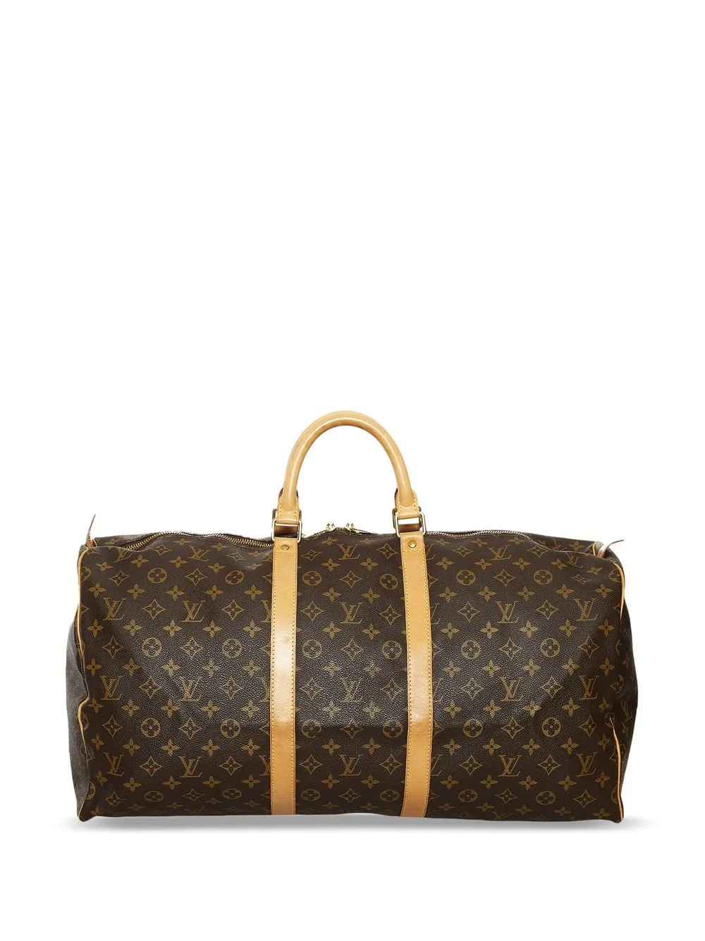

Louis Vuitton 2000 pre-owned Monogram Keepall 55 travel bag - Brown