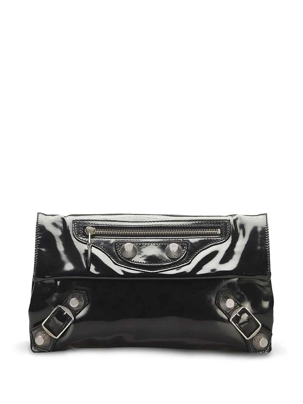 

Balenciaga Pre-Owned Motocross Giant 21 envelope clutch - Black
