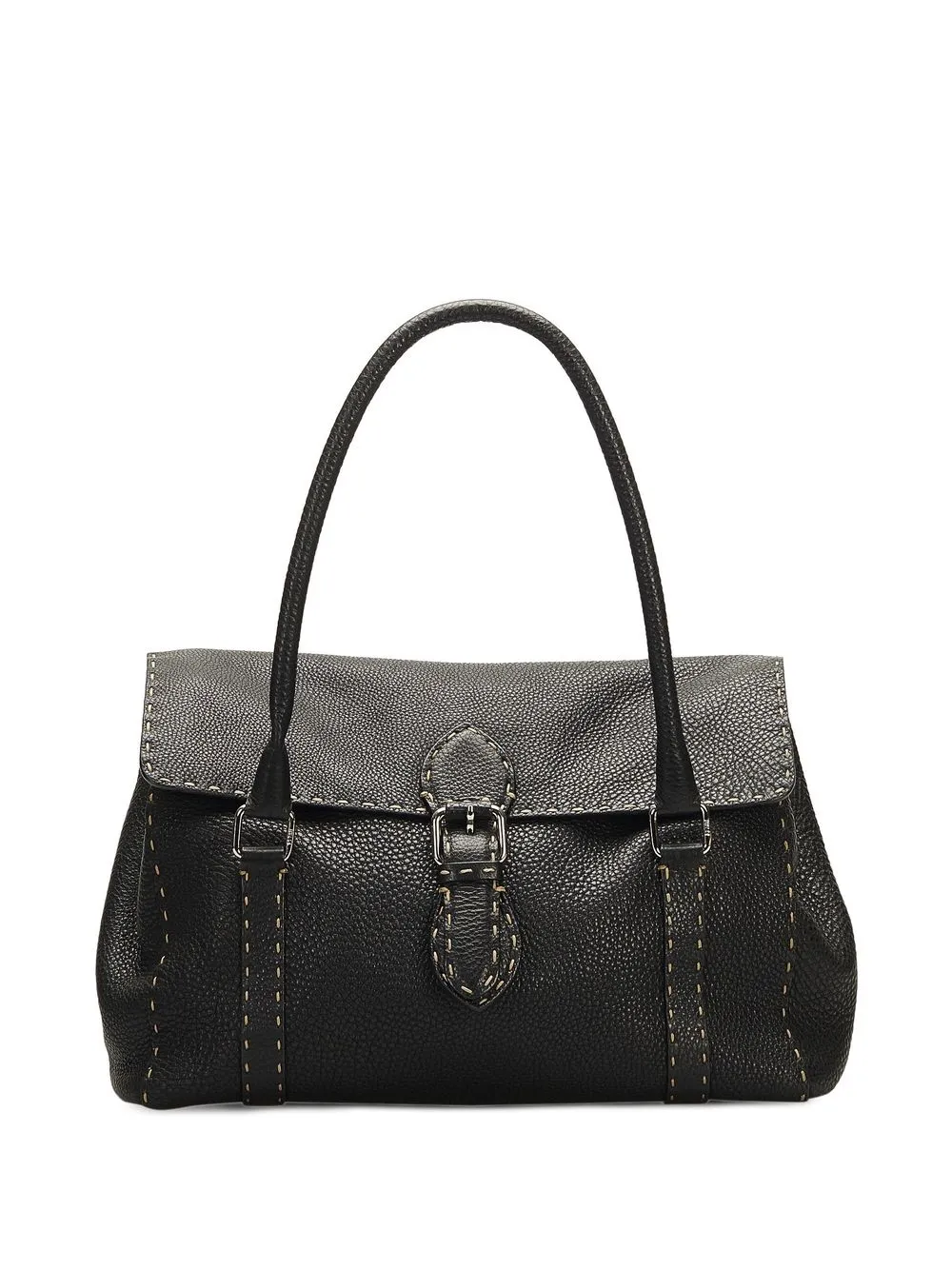 

Fendi Pre-Owned Linda leather tote bag - Black