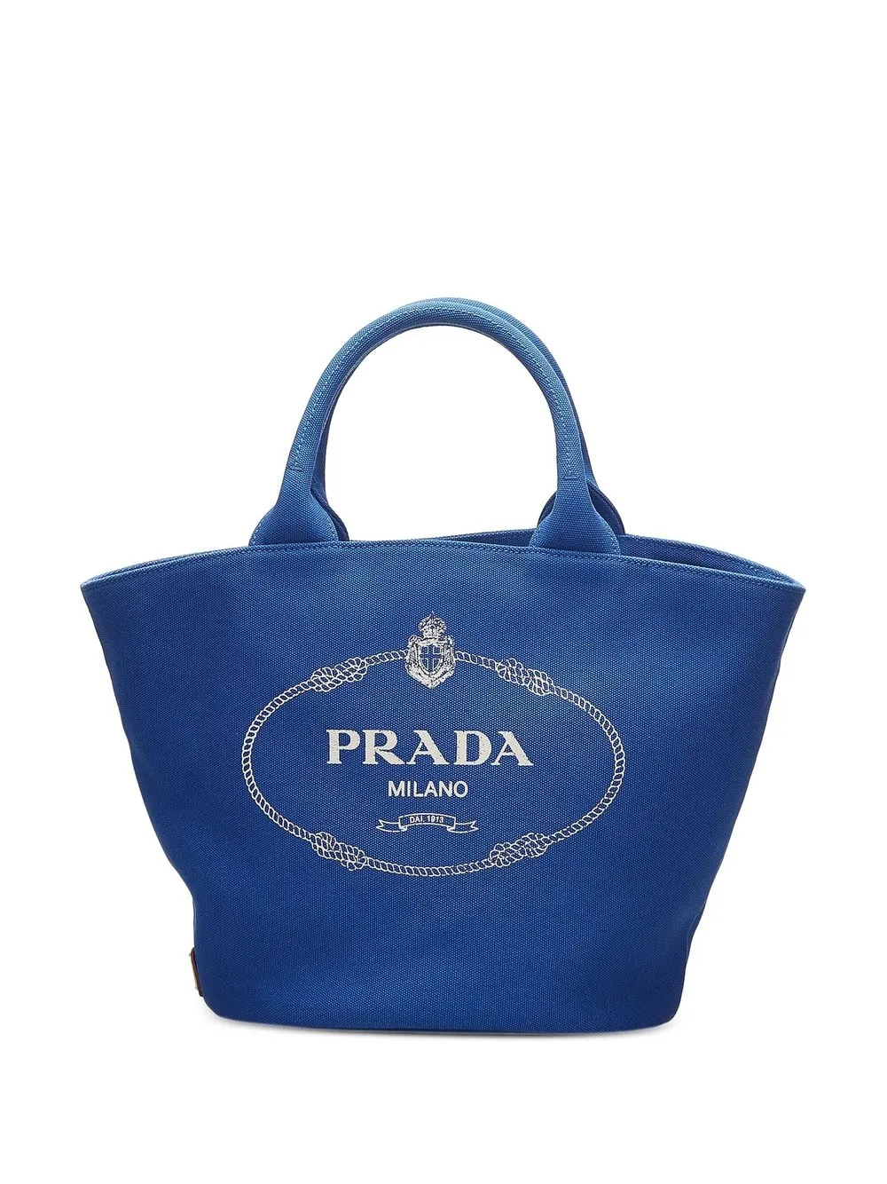 

Prada Pre-Owned Canapa convertible tote - Blue