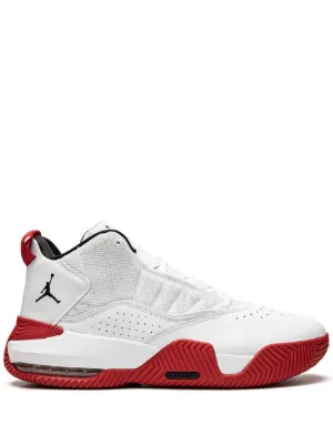 Red jordan shoes hot sale for kids