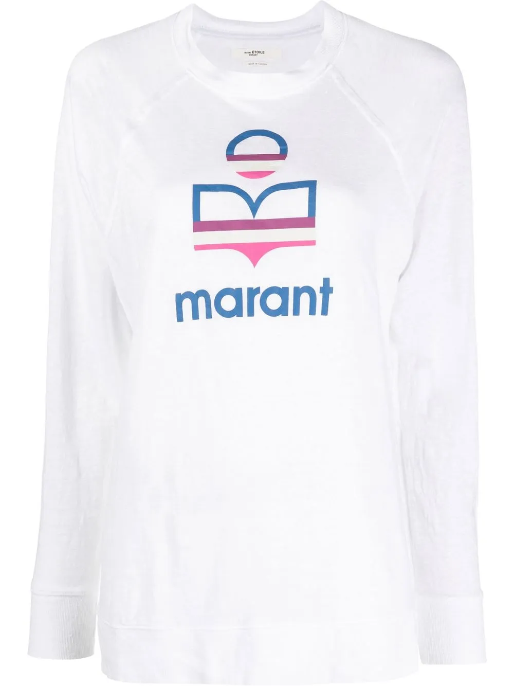 

Isabel Marant Étoile logo-print T-shirt - White